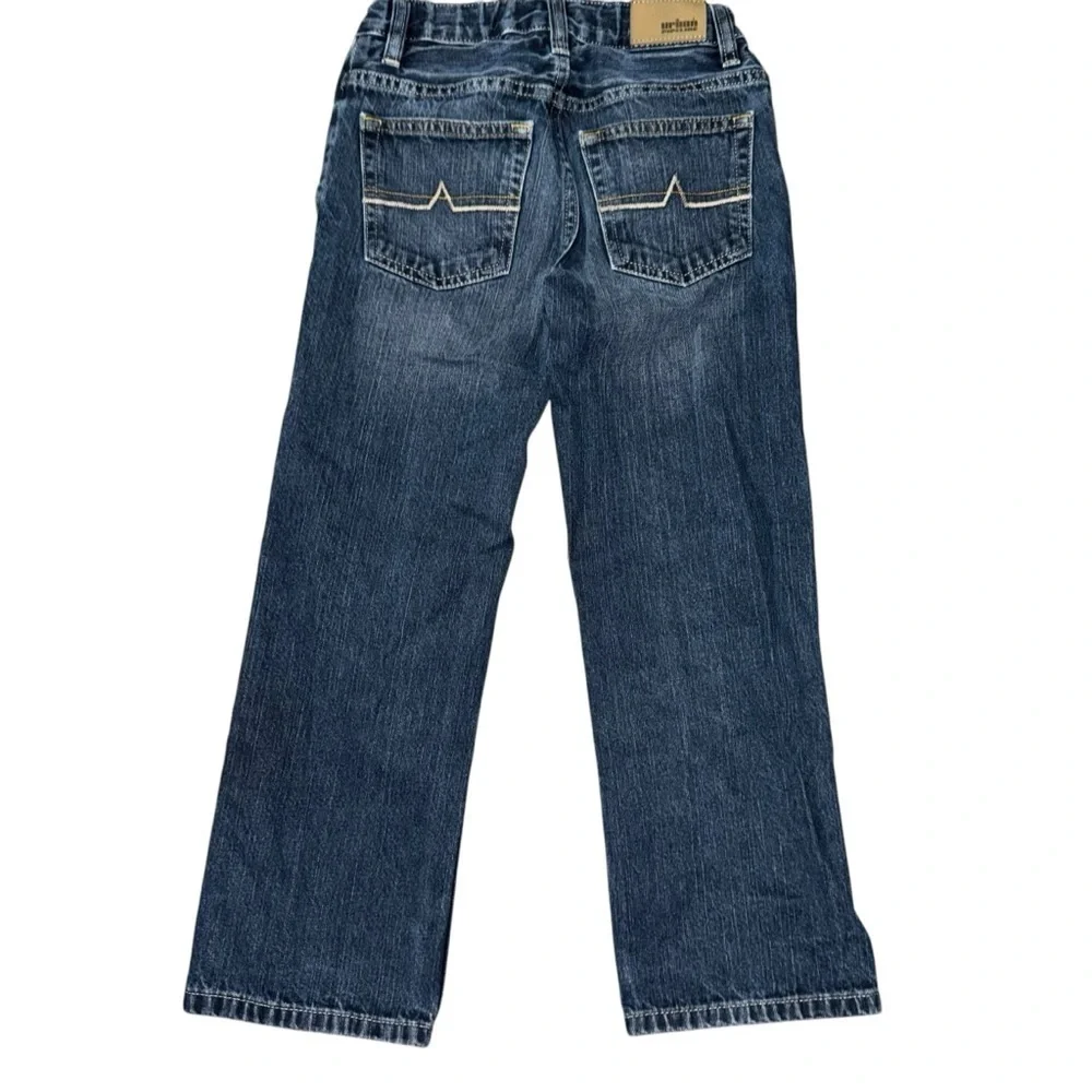 Urban Pipeline Boys Relaxed Straight Jeans Medium Wash Denim Size 8 Husky